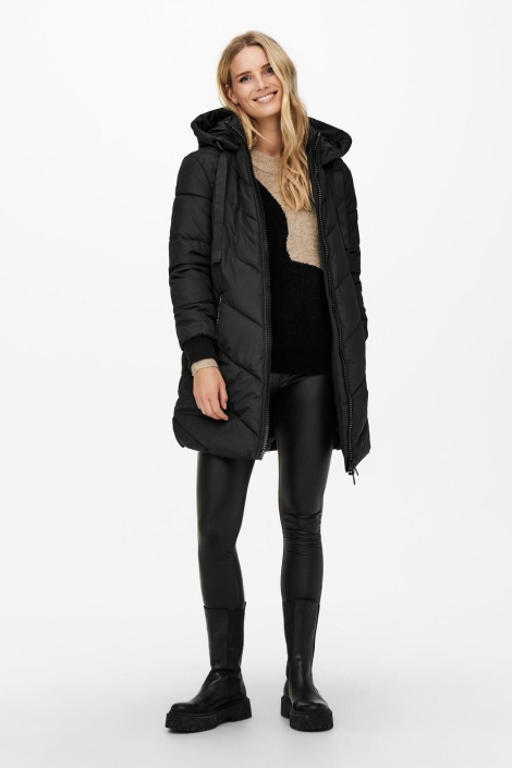 Jacqueline de Yong jdyskylar padded hood jacket otw no